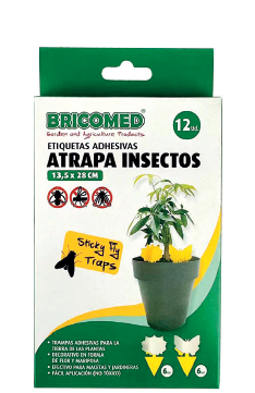 Etiqueta Adhesiva - Atrapa Insectos | 12 udes.