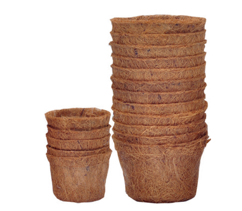 Maceta Fibra de Coco – Diámetro 13 cm | 24 udes. Pack